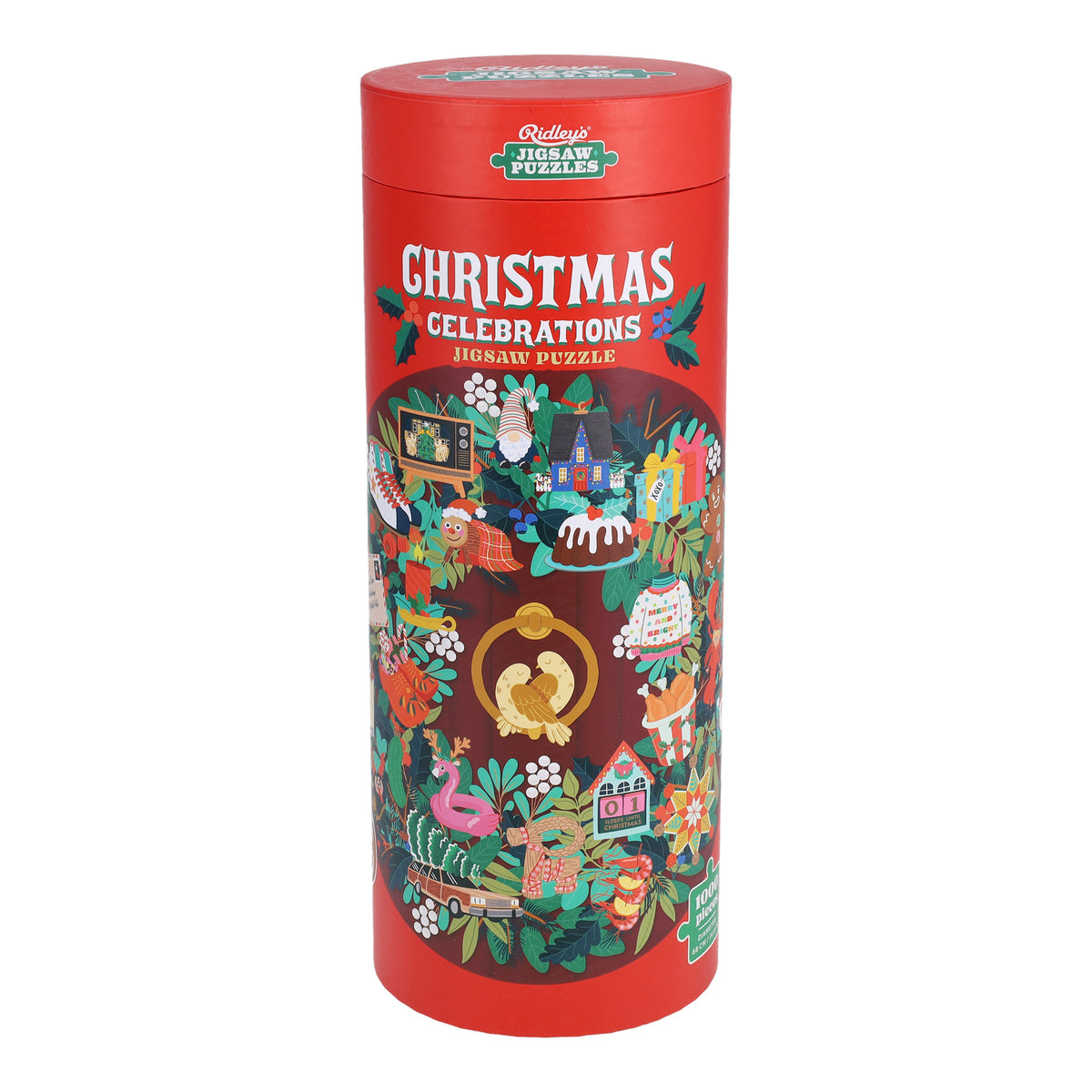 Christmas Celebrations 1000-piece Jigsaw Puzzle – Ridley's Games