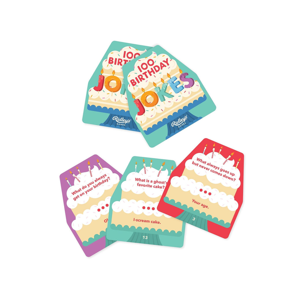 100 Birthday Jokes - Ridley's Games