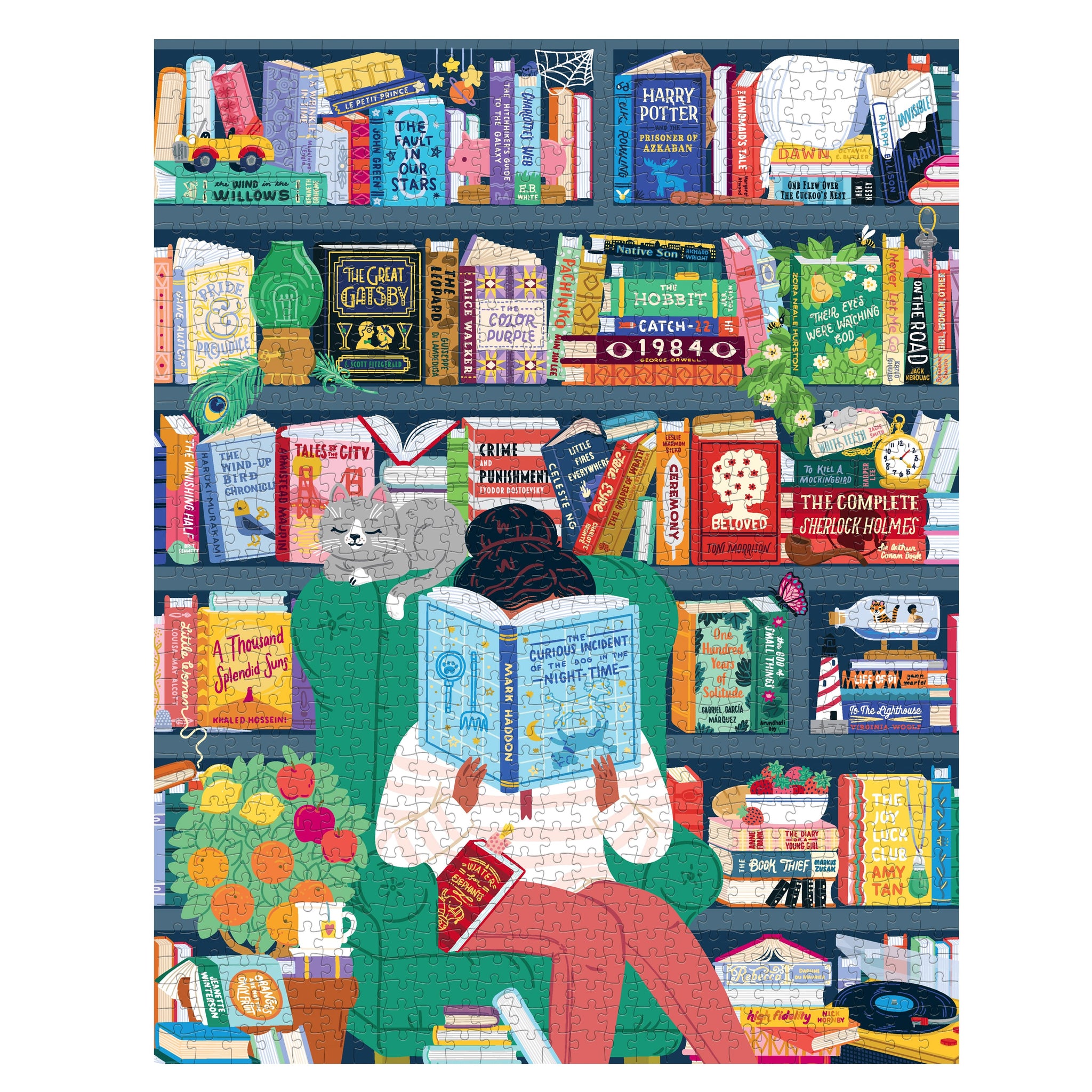 50 Must-Read Books 1000-Piece Puzzle | Ridley's Games