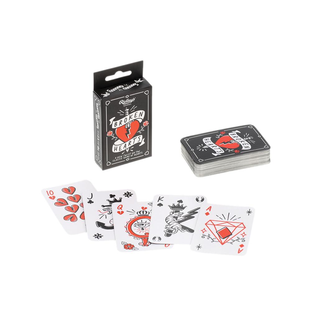 Broken Hearts Playing Cards - Ridley's Games