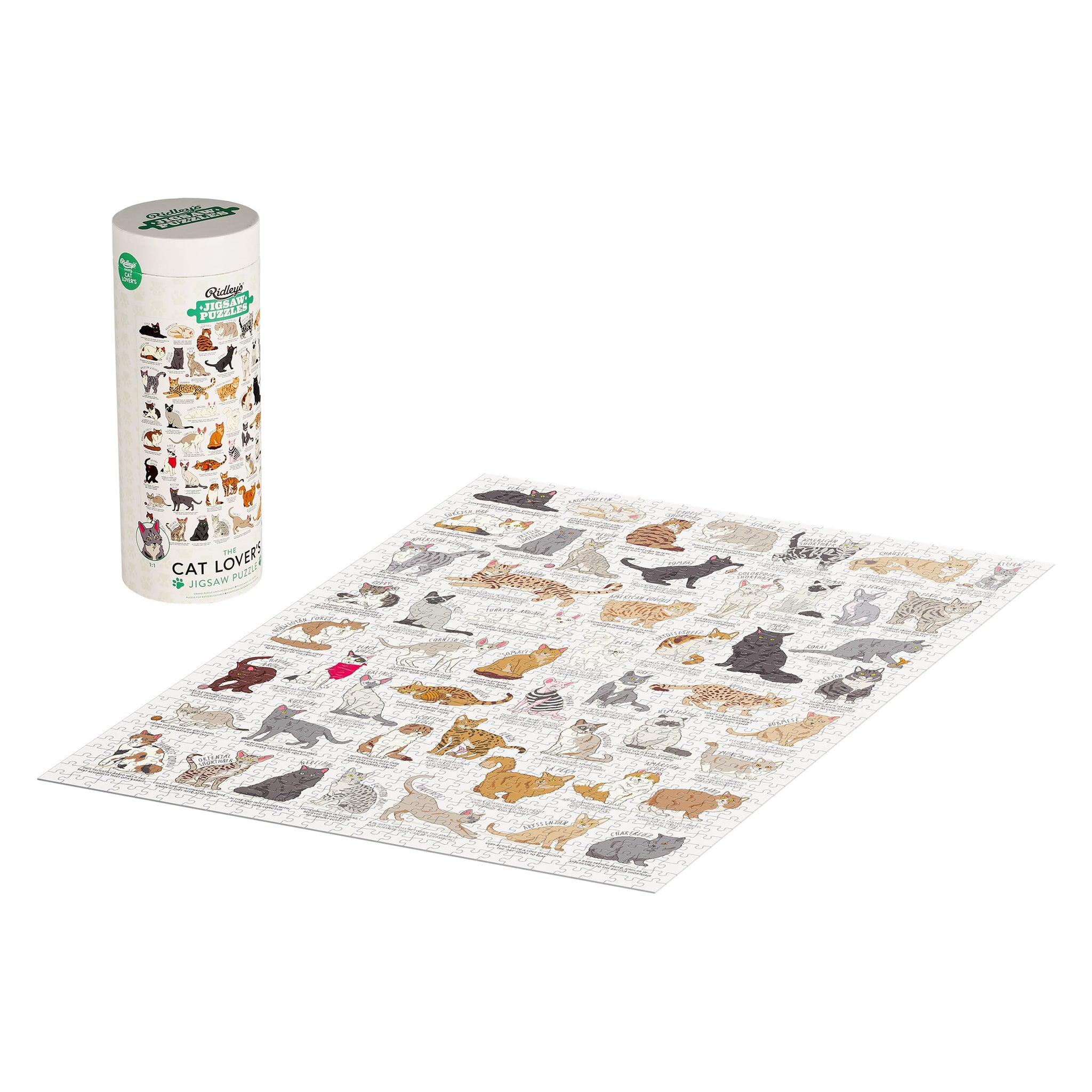 Cat Lover's 1000 Piece Jigsaw Puzzle | Chronicle Books
