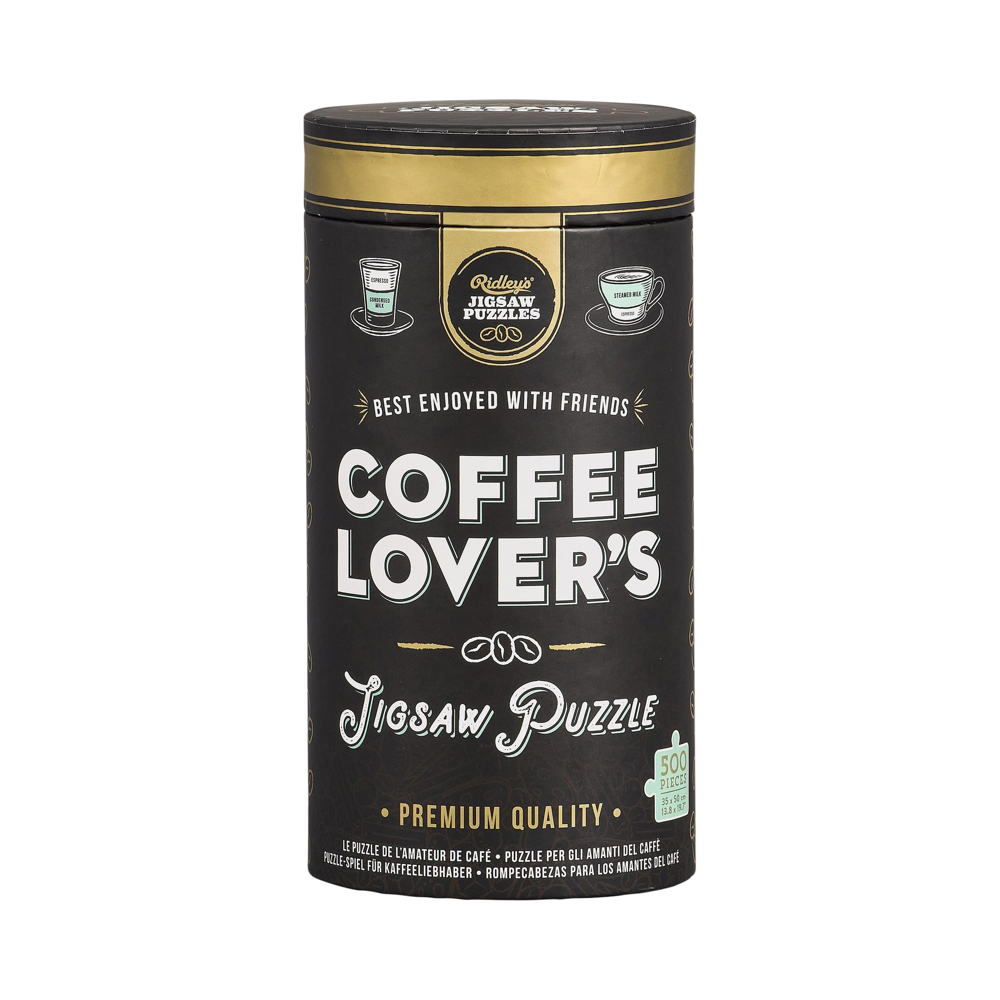 Coffee Lover's 500 Piece Jigsaw Puzzle | Chronicle Books