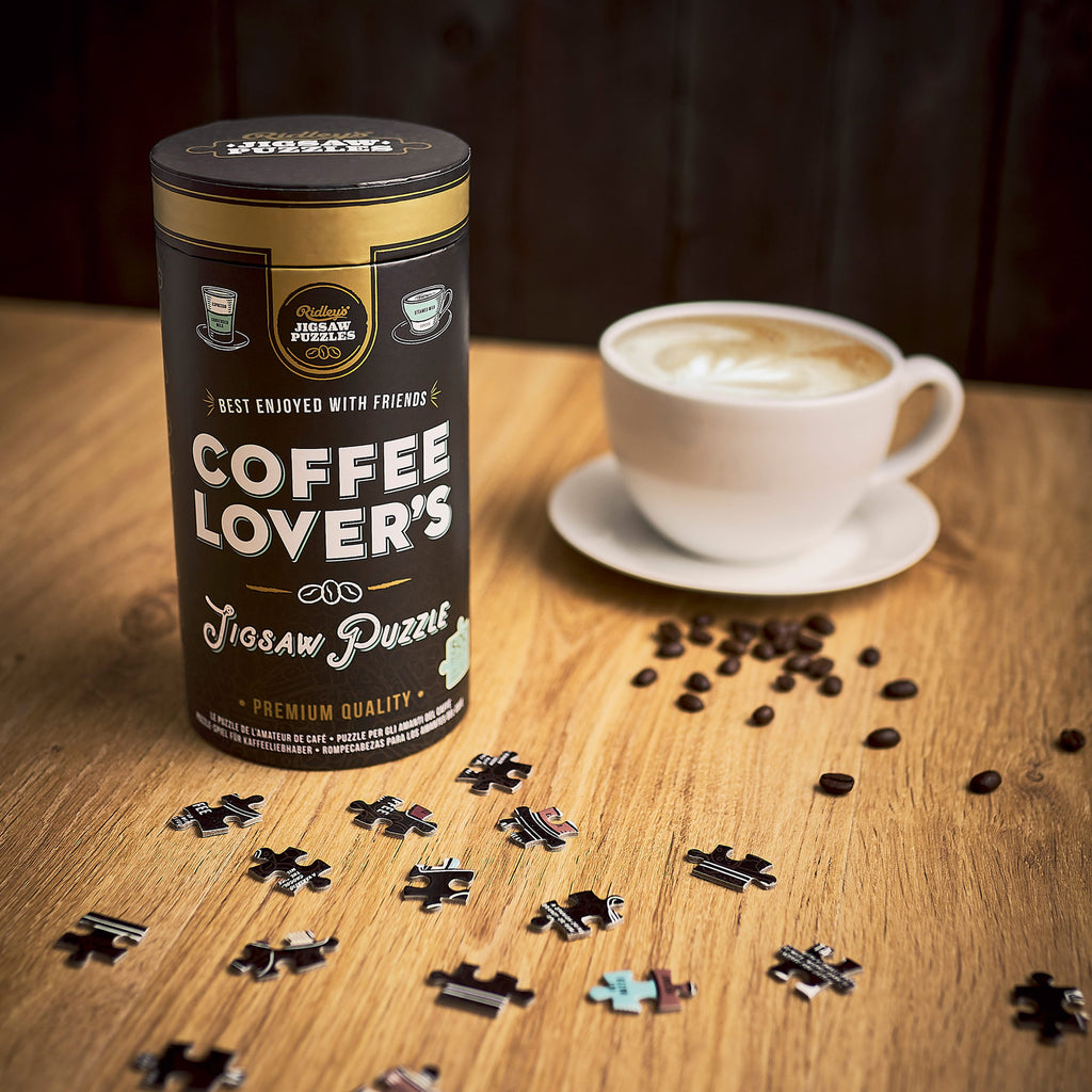 Coffee Lover's 500 - Piece Jigsaw Puzzle - Ridley's Games