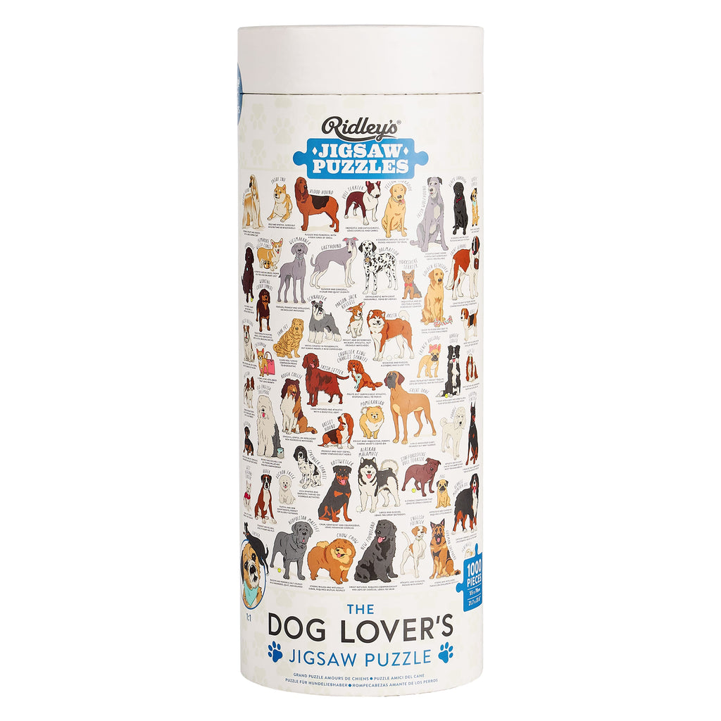 Dog Lover's 1000 - Piece Jigsaw Puzzle - Ridley's Games