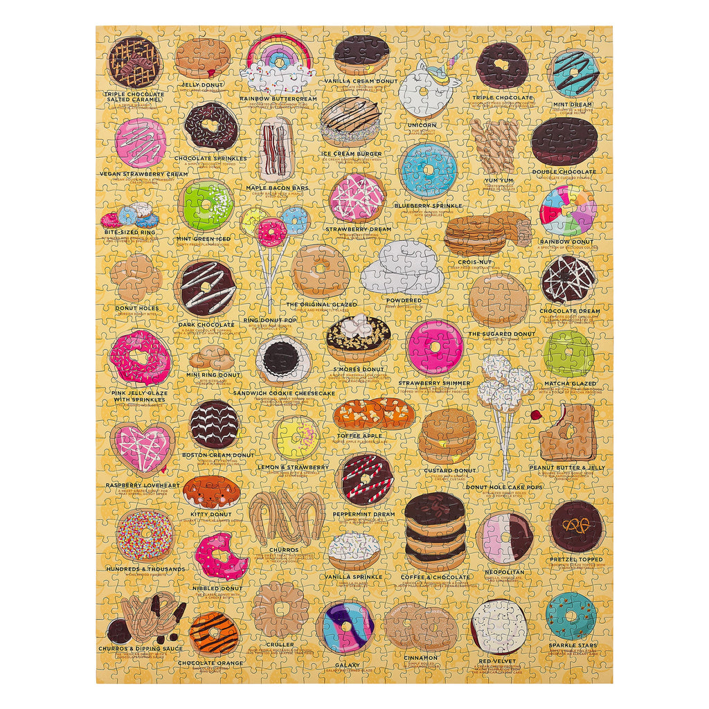 Donut Lover's 1000 - Piece Jigsaw Puzzle - Ridley's Games