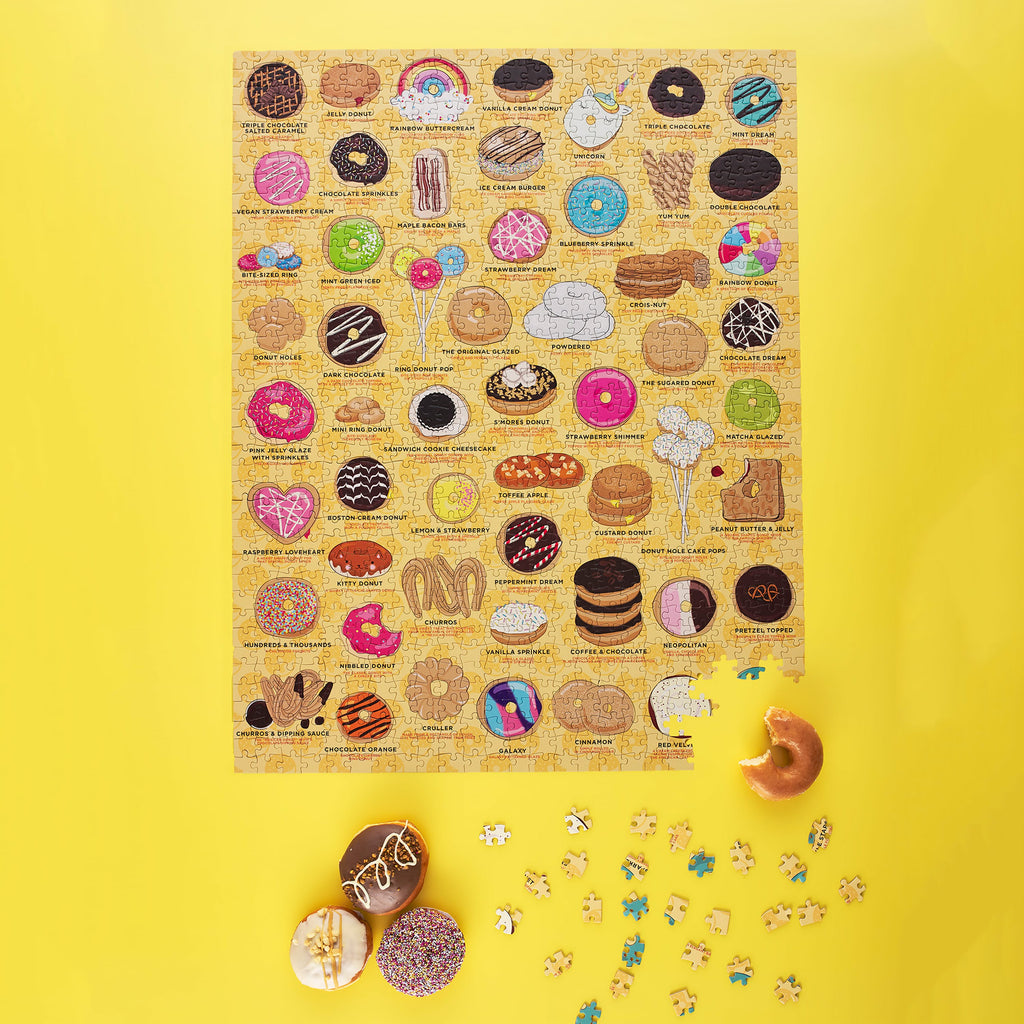 Donut Lover's 1000 - Piece Jigsaw Puzzle - Ridley's Games