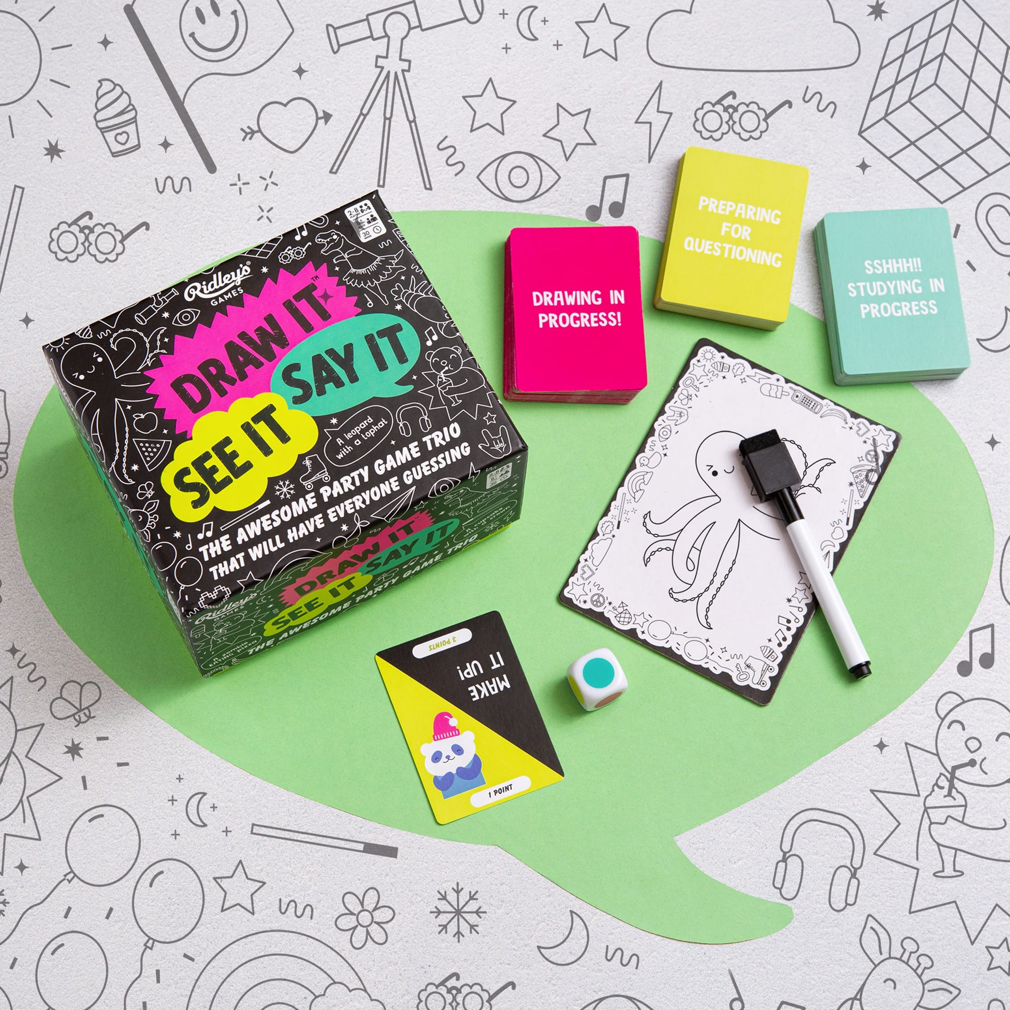 Draw It, See It, Say It | Board Game | BoardGameGeek