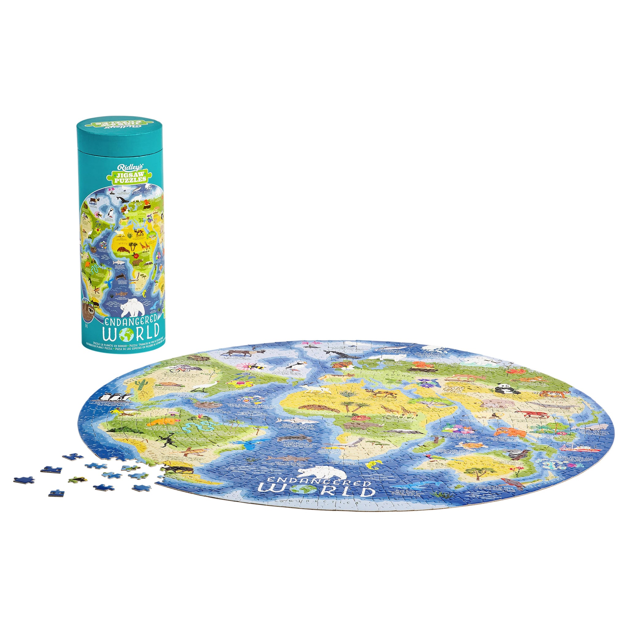Endangered World 1000-Piece Jigsaw Puzzle – Ridley's Games