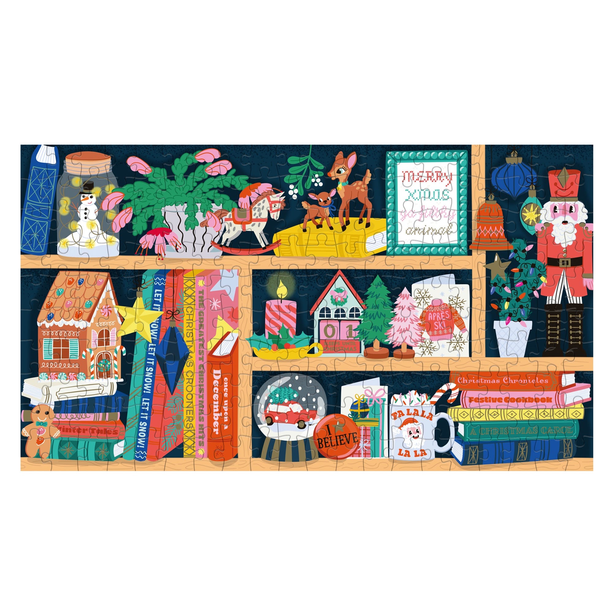 【3袋set】【新品未開封】ヒザこし☆スーパークリスマスセール開始！！ Festive Curiosities 200-Piece Jigsaw Puzzle – Ridley's Games