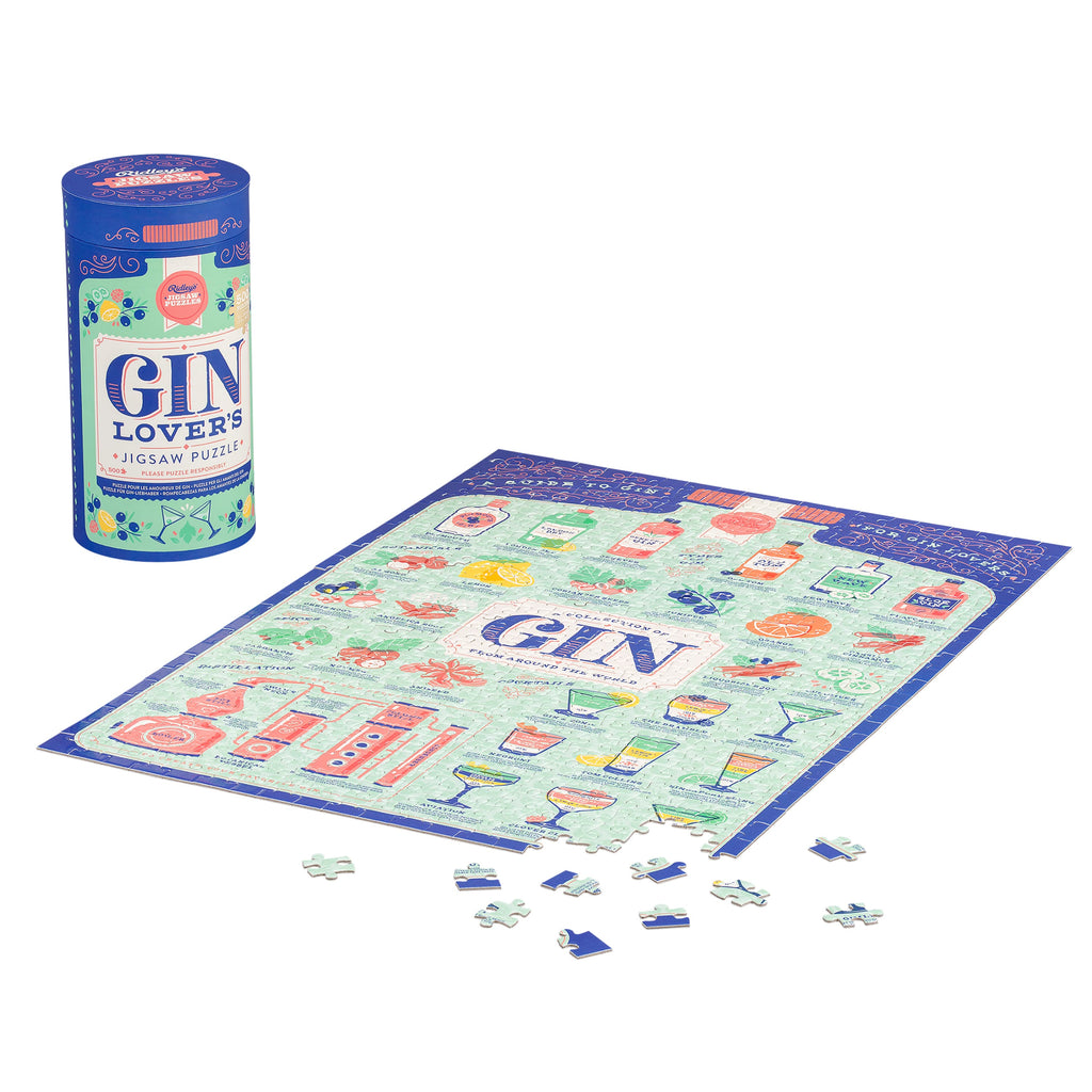 Gin Lover's 500 - Piece Jigsaw Puzzle - Ridley's Games