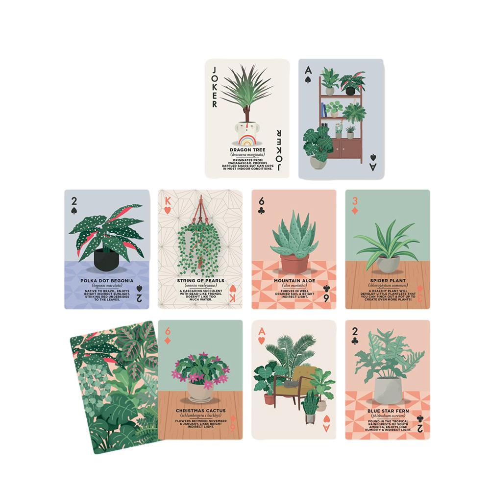 ridley's house of plants game Houseplants Playing Cards