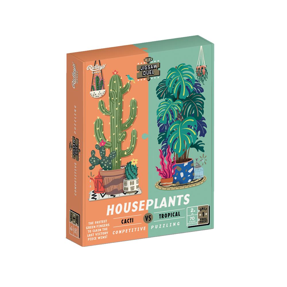 Jigsaw Duel Houseplants – Ridley's Games