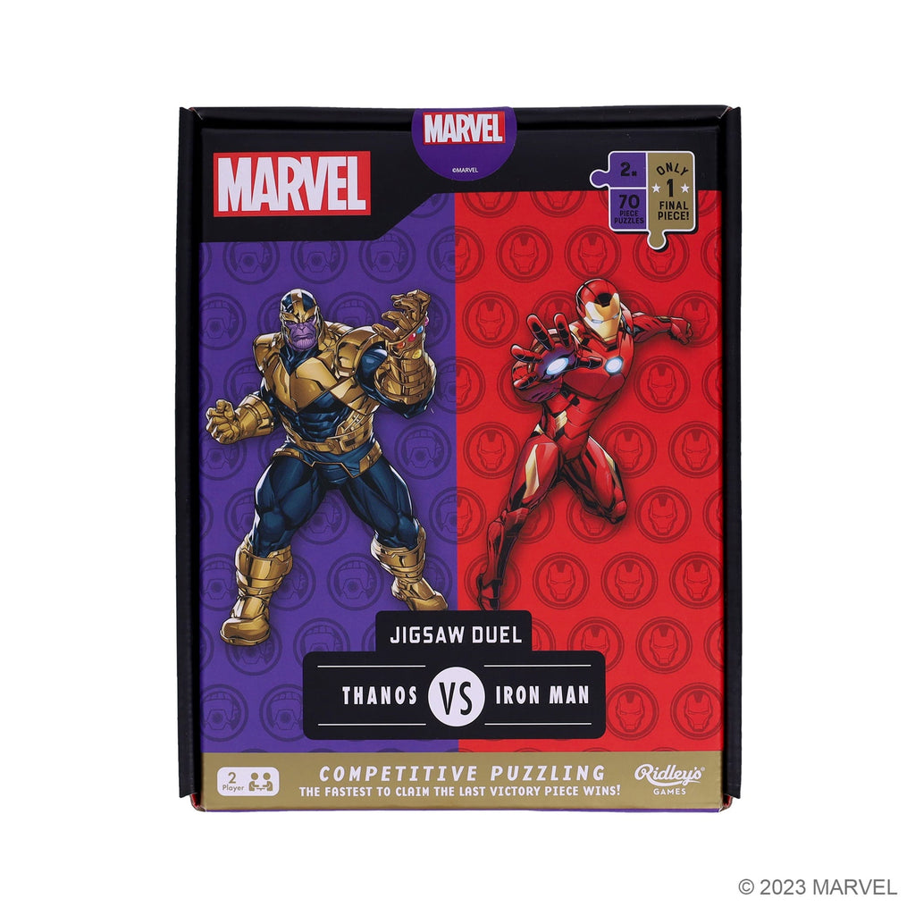 Marvel Iron Man vs. Thanos Jigsaw Duel - Ridley's Games