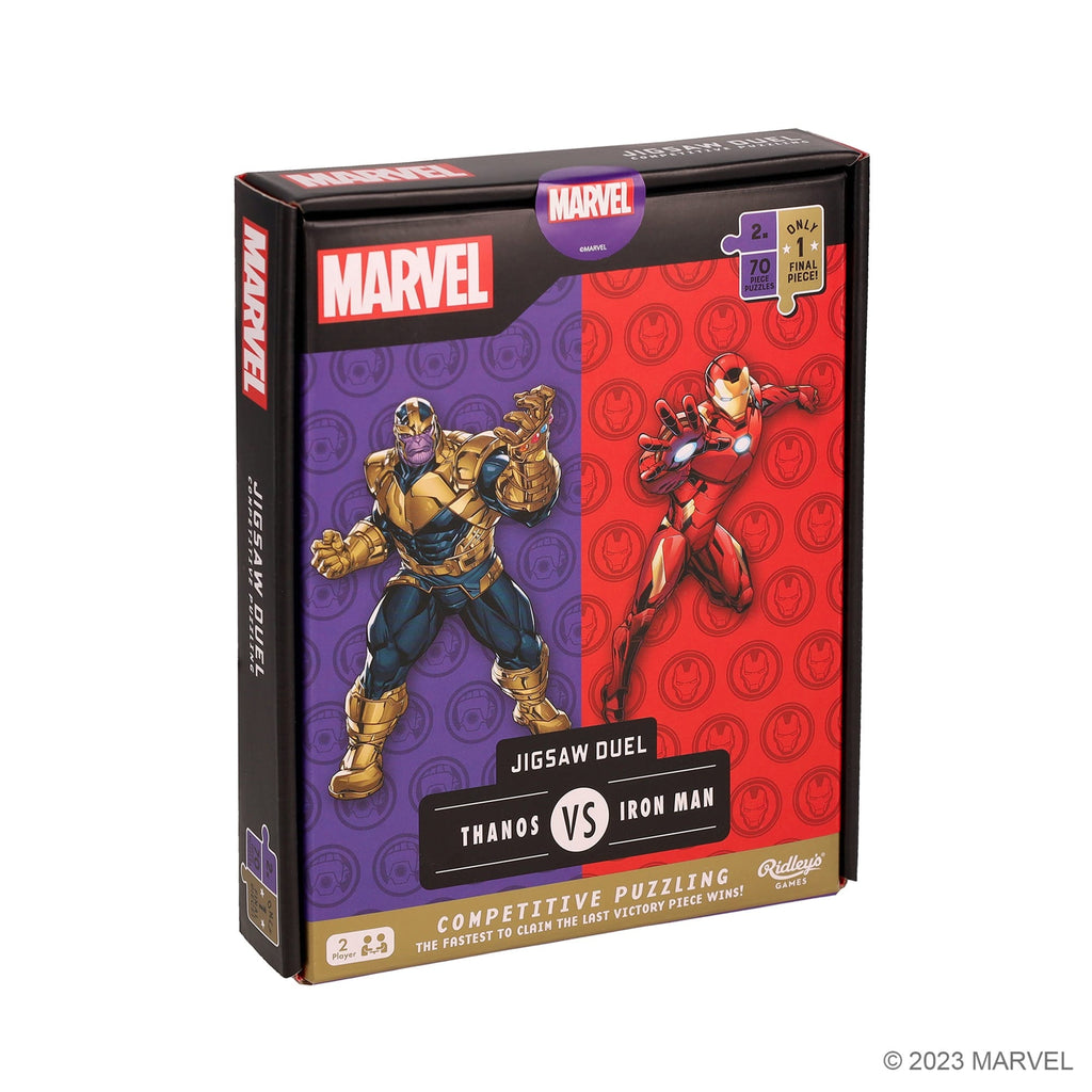 Marvel Iron Man vs. Thanos Jigsaw Duel - Ridley's Games