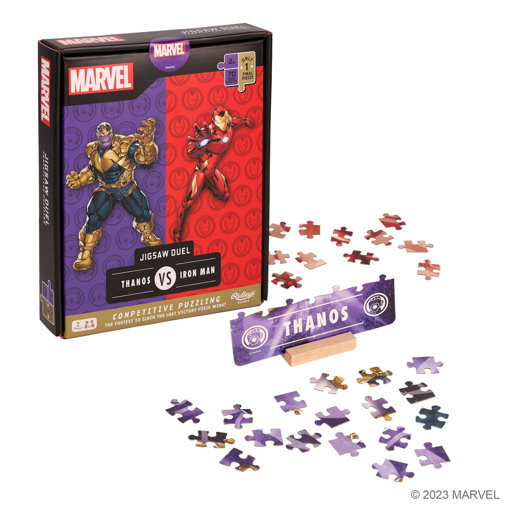 Marvel Iron Man vs. Thanos Jigsaw Duel - Ridley's Games