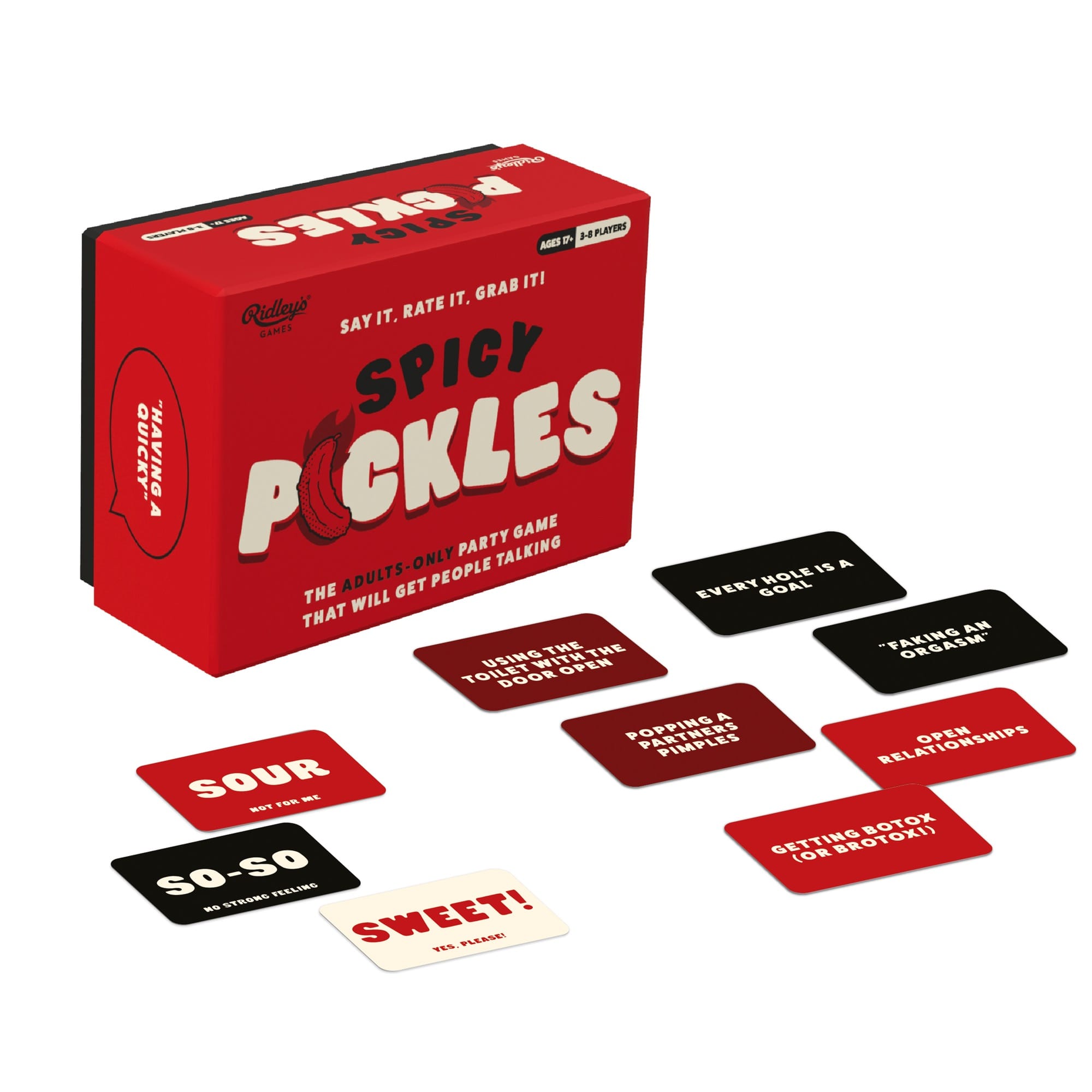 Spicy Pickles Party Game for Game Night | Ridley's Games