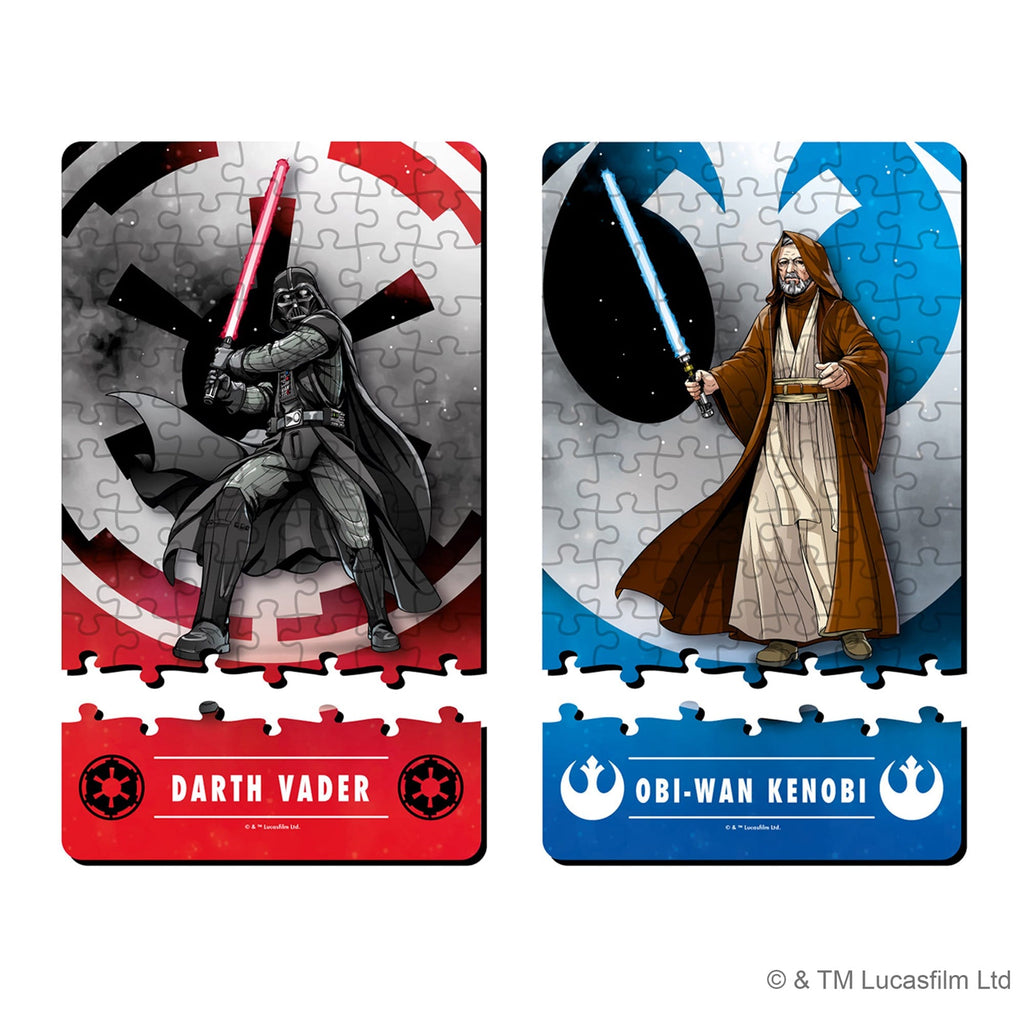Star Wars™ Obi - Wan Kenobi™ vs. Darth Vader™ Jigsaw Duel - Ridley's Games