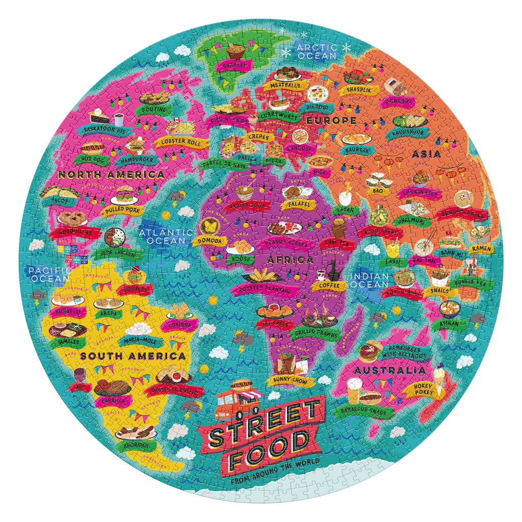 Street Food Lover's 1000 - Piece Jigsaw Puzzle - Ridley's Games