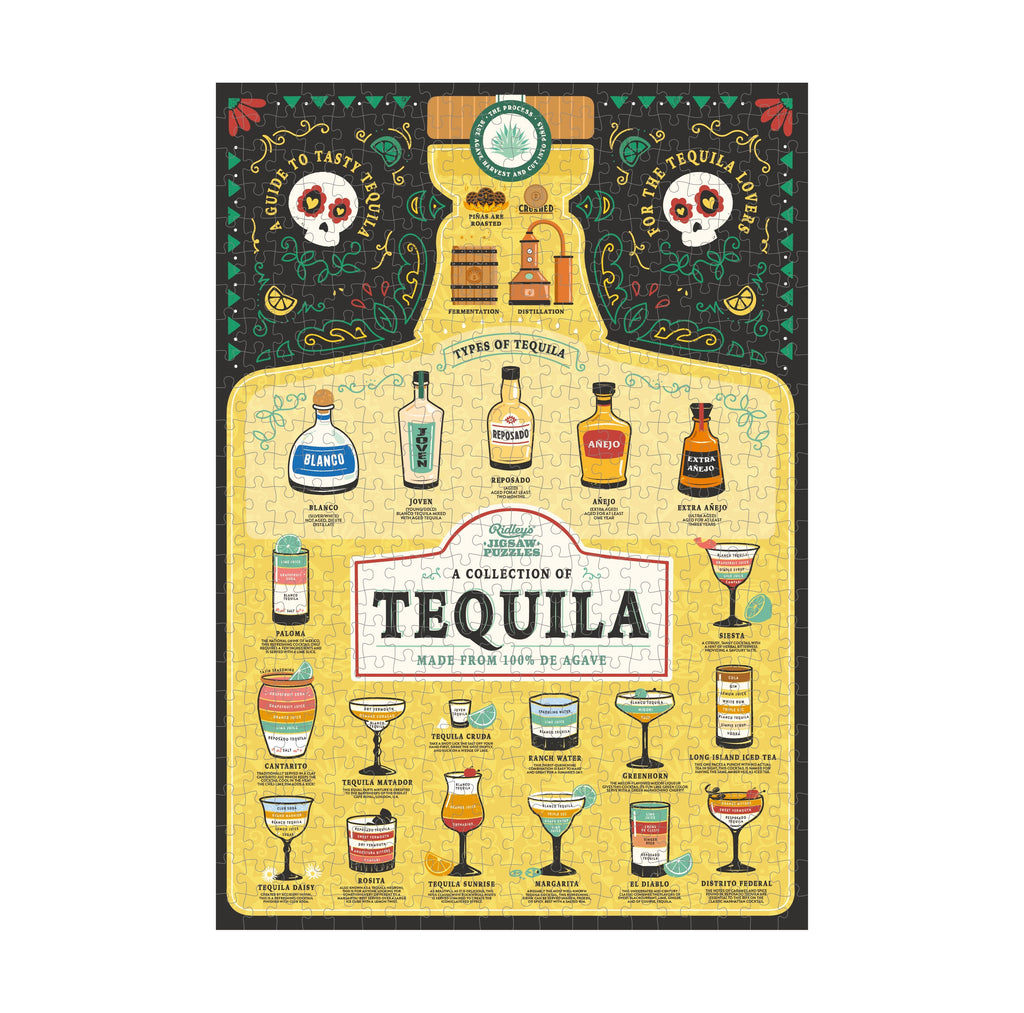 Tequila Lover's 500 - piece rectangular jigsaw - Ridley's Games