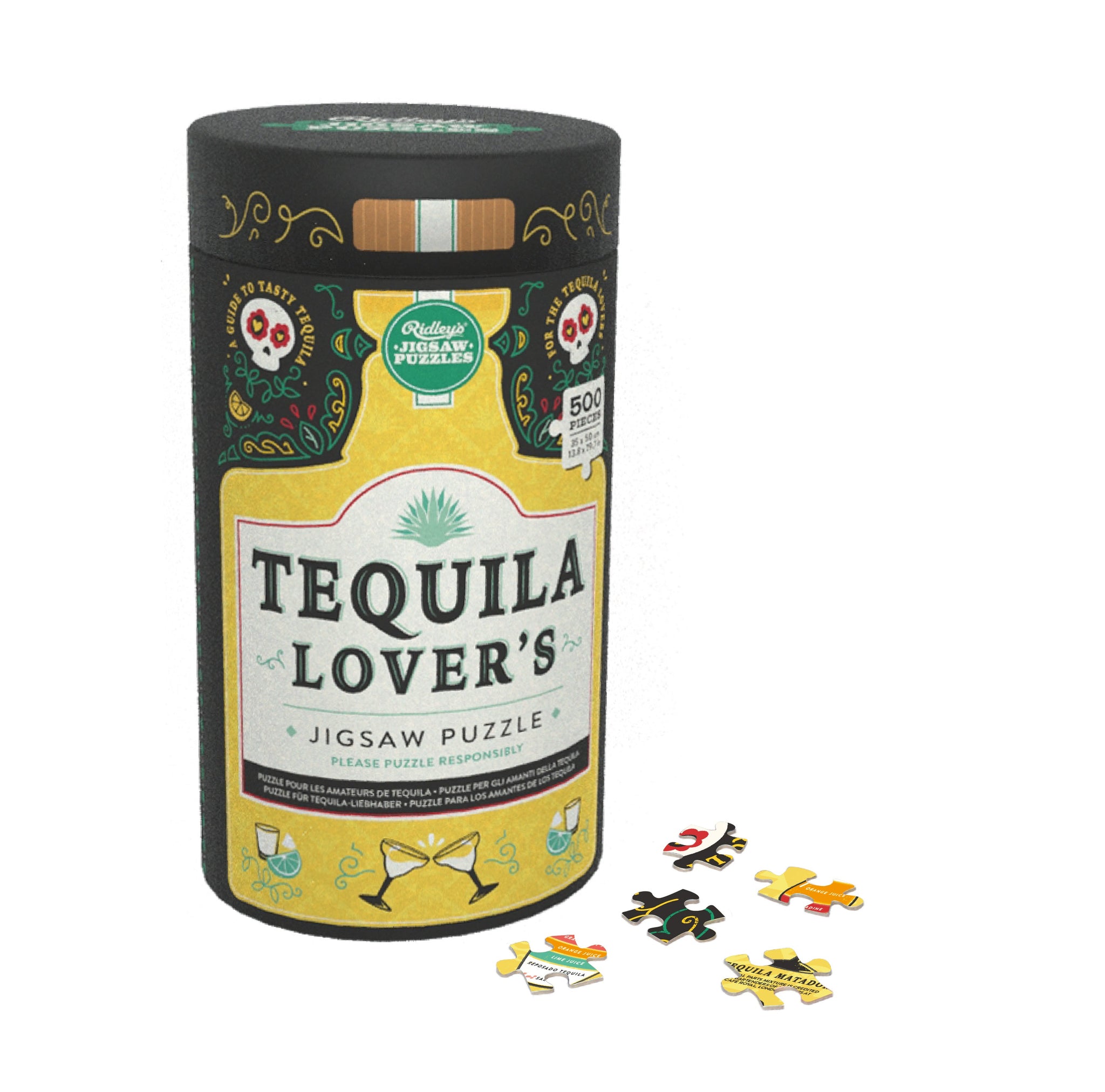 Tequila Lover's 500-Piece Jigsaw Puzzle | Ridley's Games