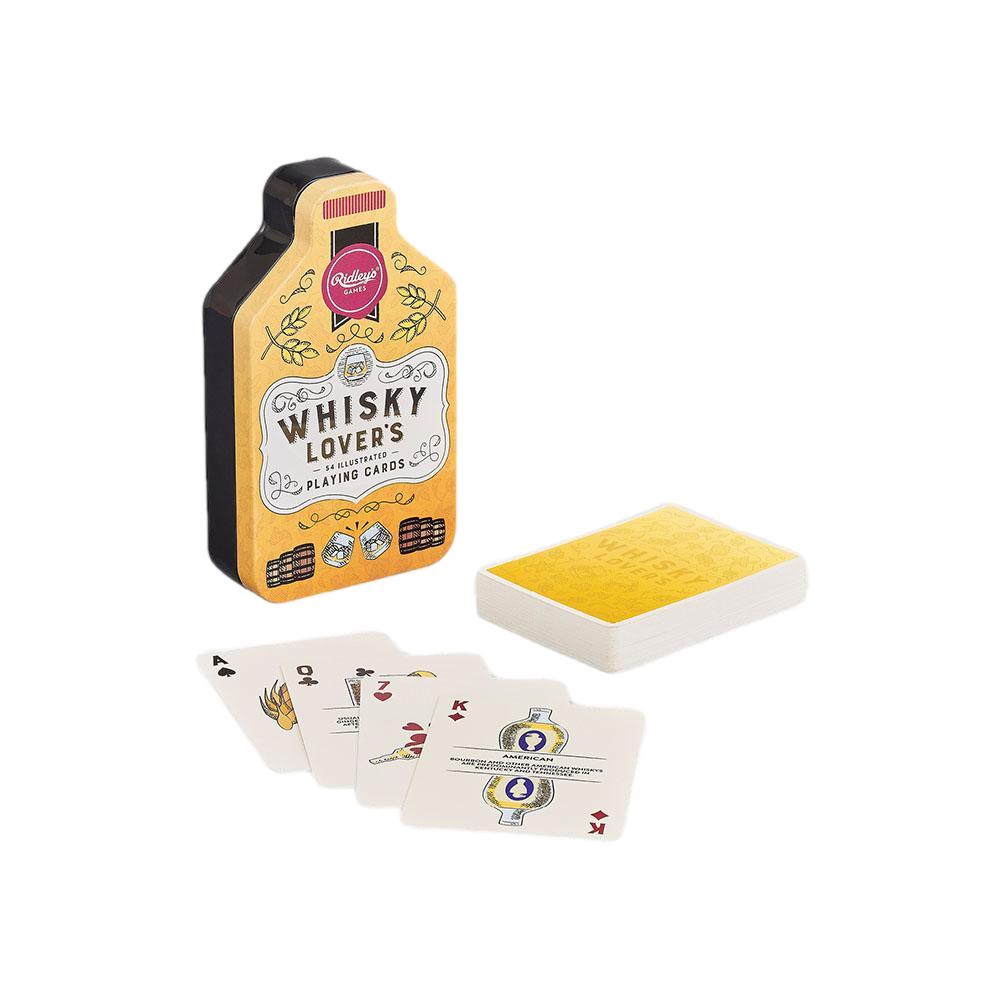 Whisky Lover's Playing Cards - Ridley's Games